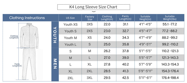 Kaño Suit Warm up K4-2003