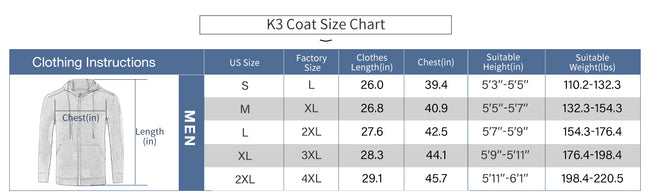 Kaño Hoodie Warm up K3-S9813